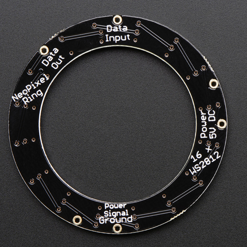 WS2812 16 x 5050 RGB Built-in Dream Color Driver LED Lights - Neopixel Ring WS2812 16 x 5050 RGB Built-in Dream Color Driver LED Lights - Neopixel Ring